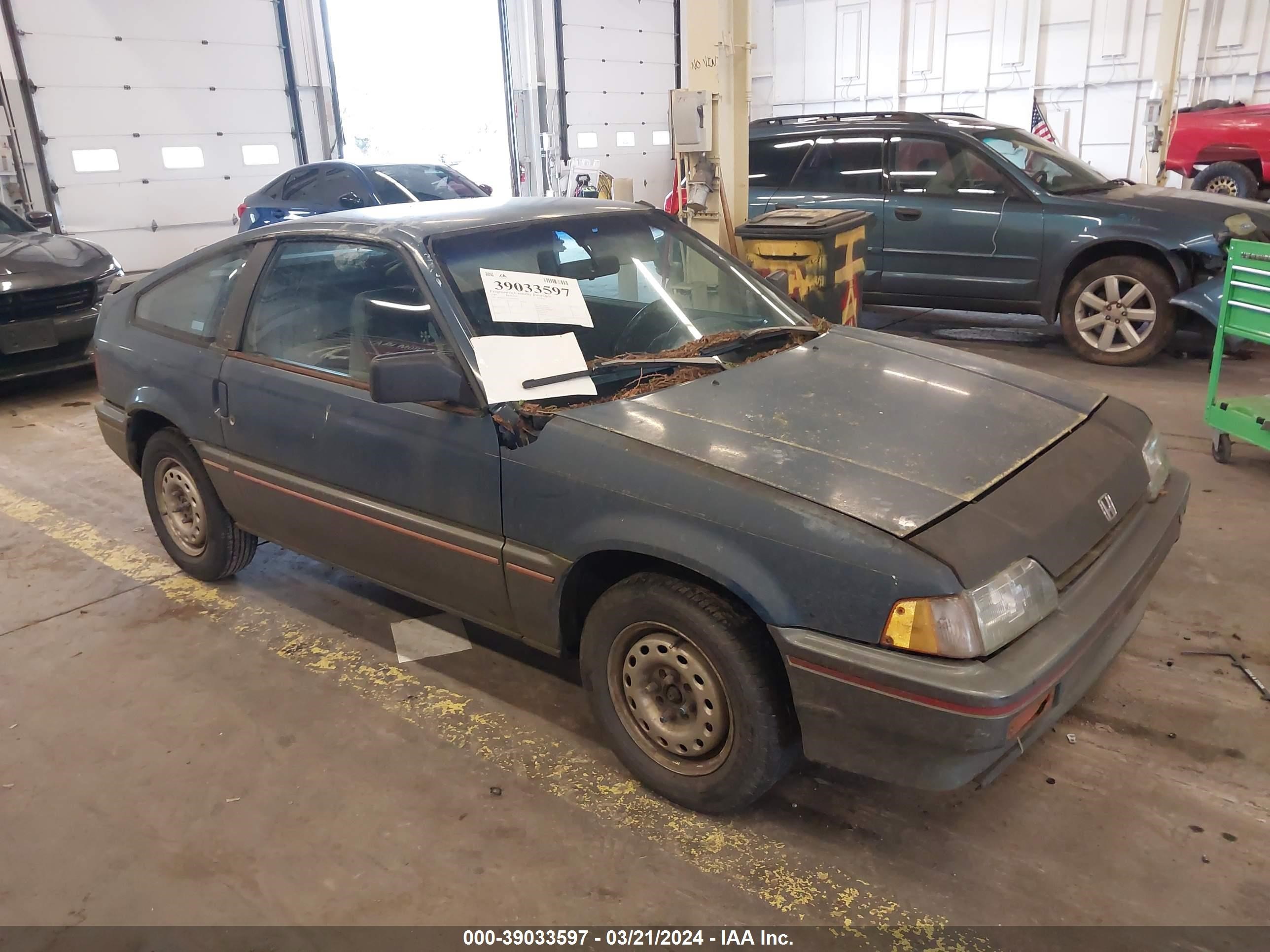 honda civic 1986 jhmaf5312gs055695