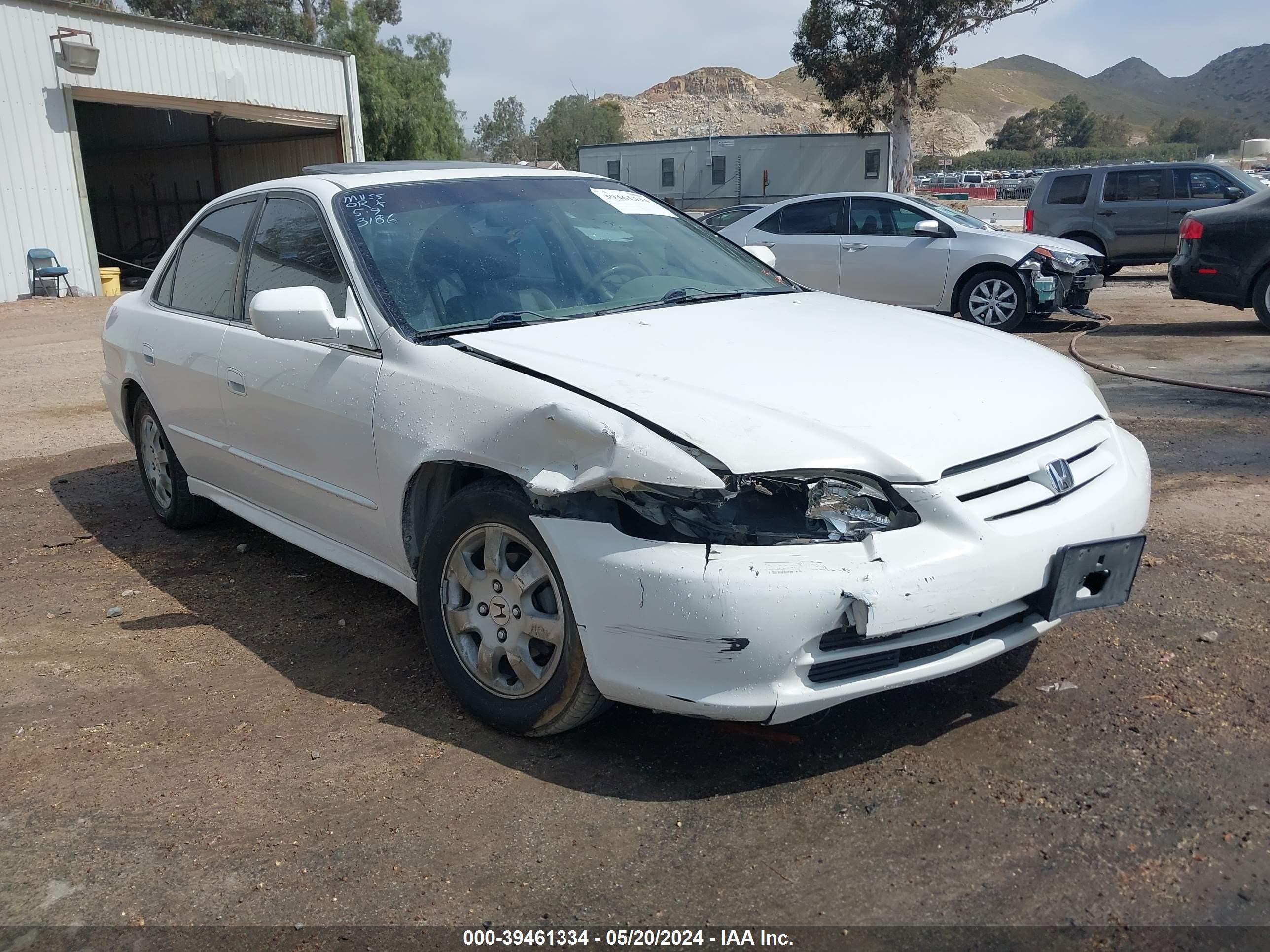 honda accord 2001 jhmcg66021c013186