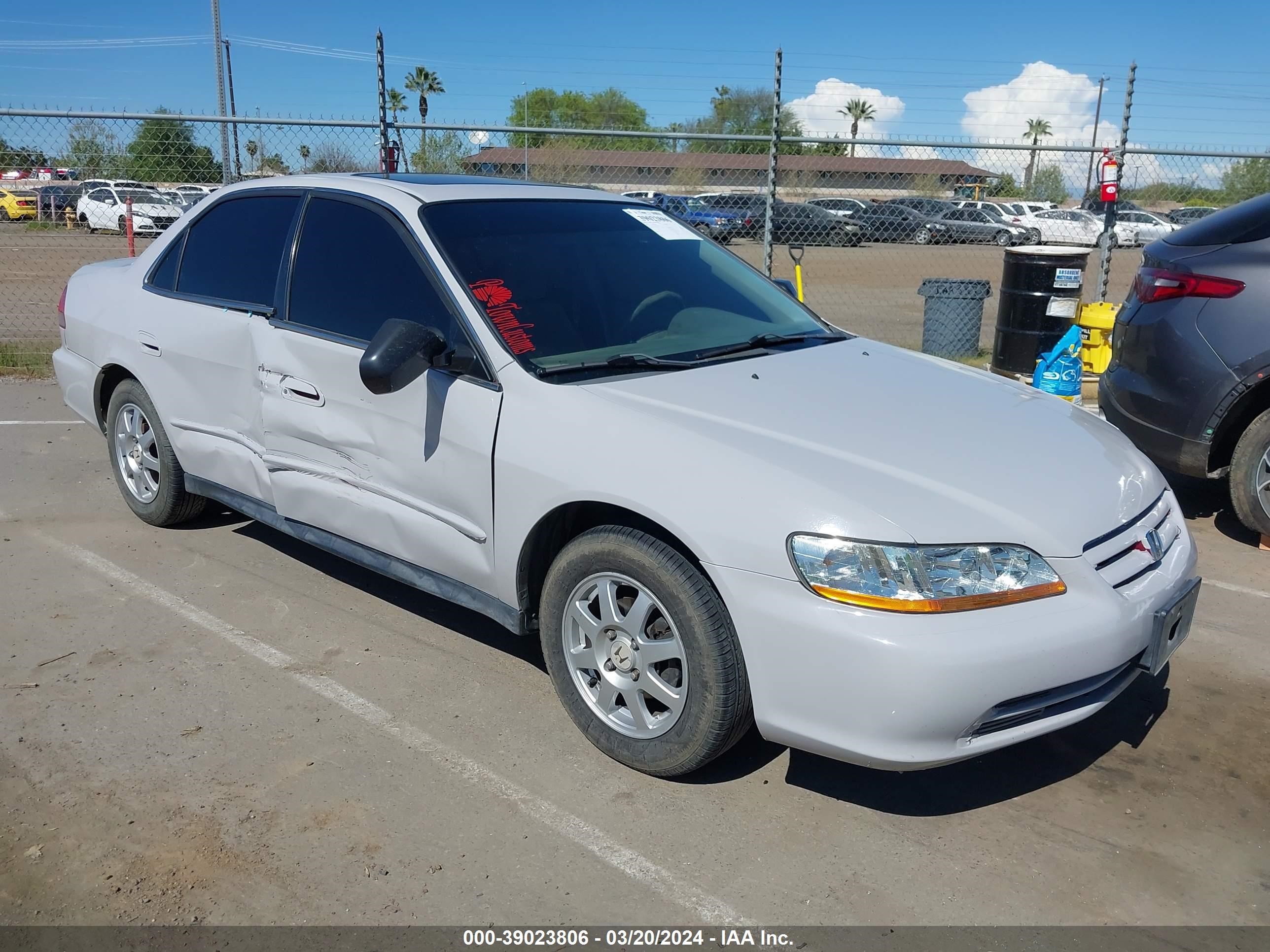 honda accord 2002 jhmcg66822c018542