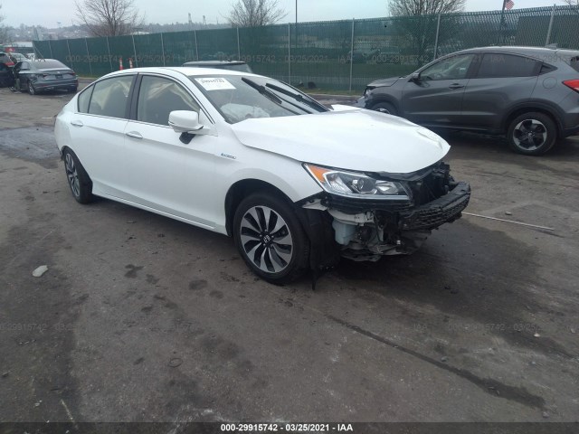 honda accord hybrid 2017 jhmcr6f31hc001321