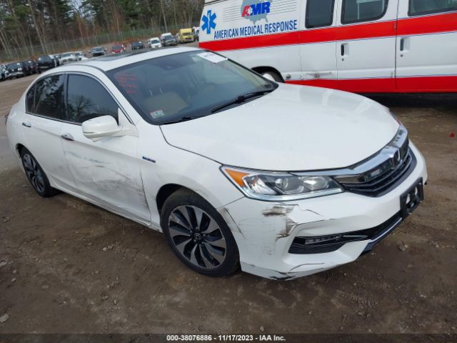 honda accord hybrid 2017 jhmcr6f51hc028391