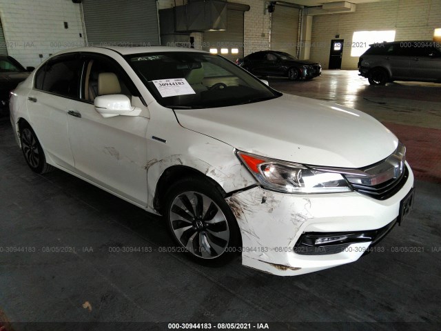 honda accord hybrid 2017 jhmcr6f58hc012060