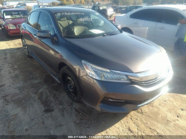 honda accord hybrid 2017 jhmcr6f70hc018761