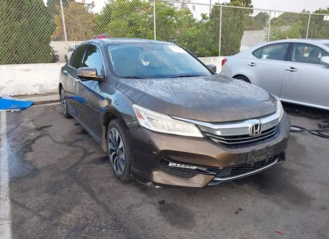 honda accord hybrid 2017 jhmcr6f72hc023721