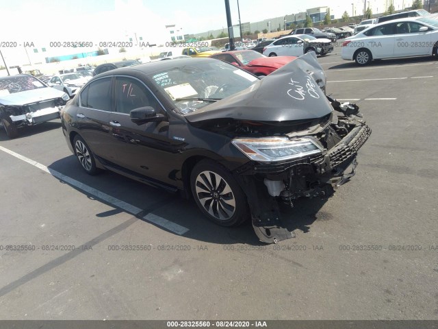 honda accord hybrid 2017 jhmcr6f74hc011005