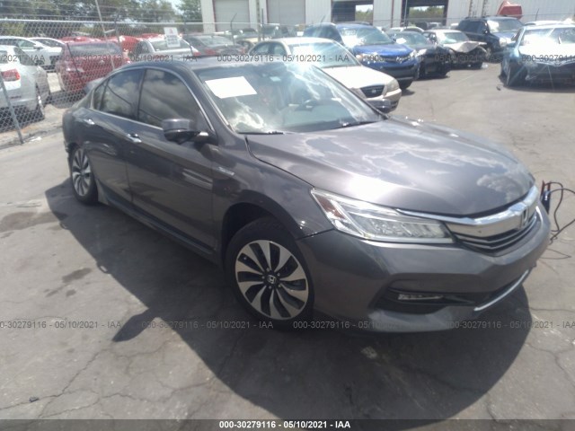 honda accord hybrid 2017 jhmcr6f77hc029370