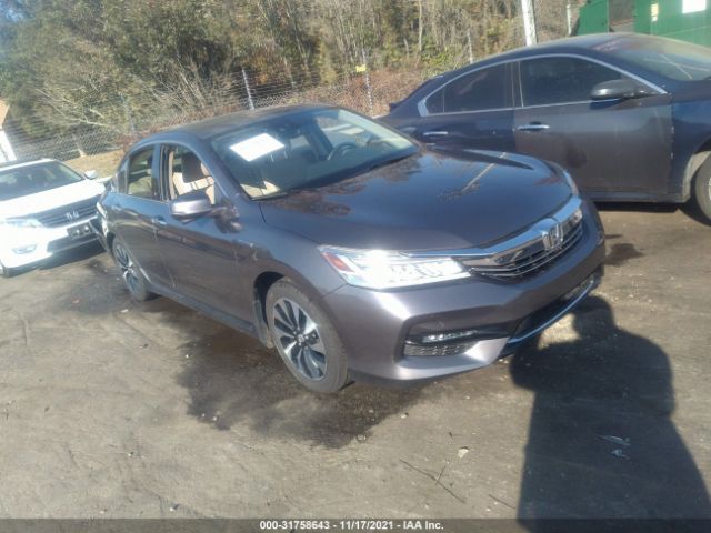 honda accord hybrid 2017 jhmcr6f78hc028132