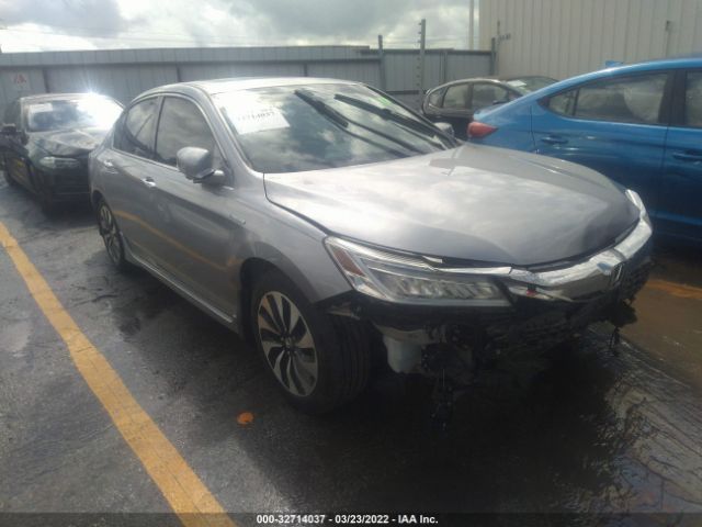 honda accord hybrid 2017 jhmcr6f7xhc026074