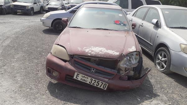 honda civic 1996 jhmek36400s025519