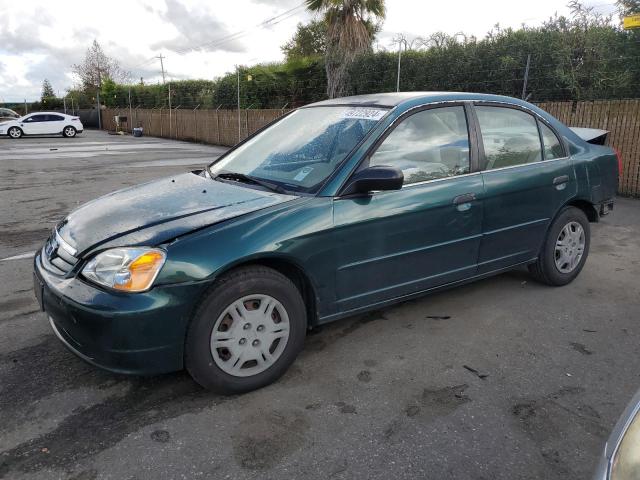 honda civic 2001 jhmes16591s002715