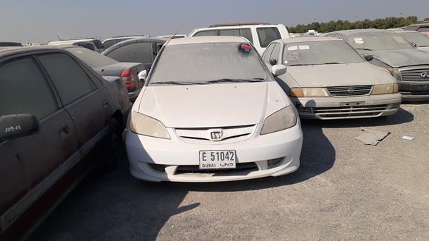 honda civic 2004 jhmes166x4s400982