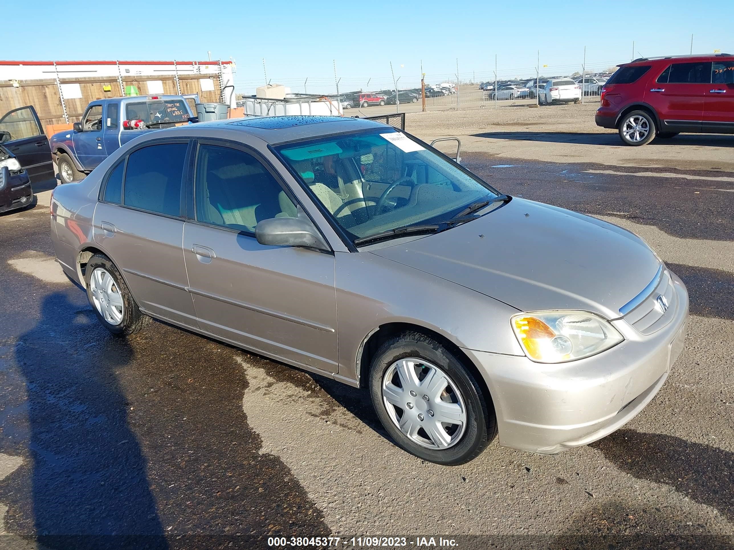 honda civic 2001 jhmes25761s001806