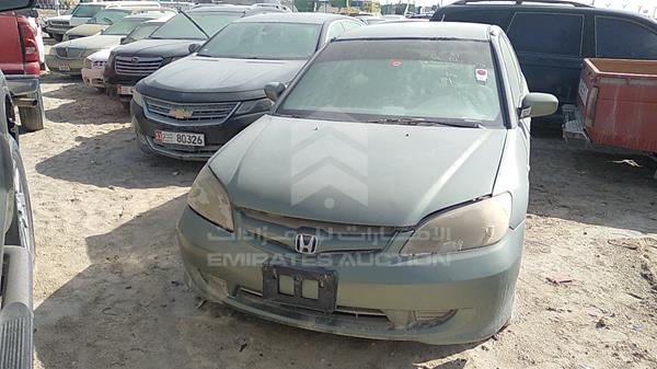 honda civic 2004 jhmes86554s406382