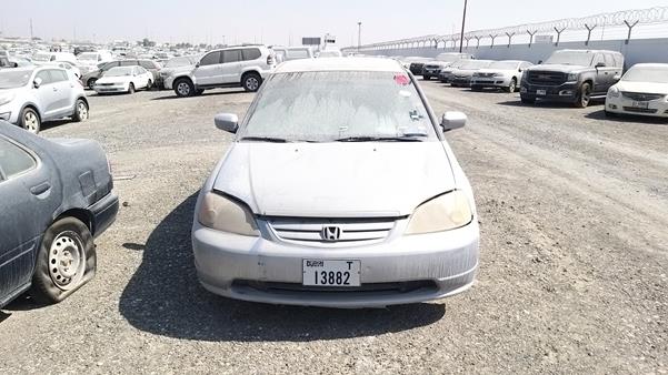 honda civic 2001 jhmes86791s408827