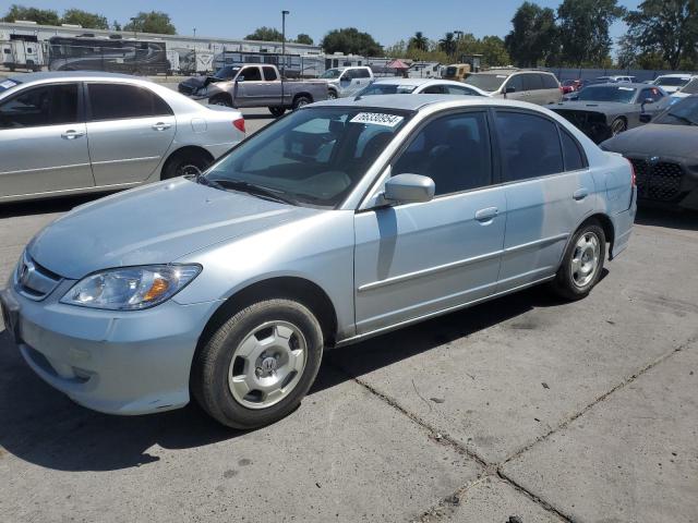 honda civic hybr 2005 jhmes95635s014664