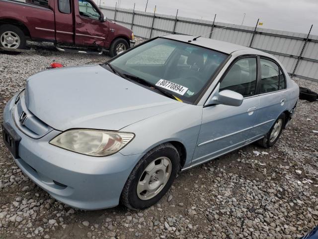 honda civic hybr 2004 jhmes95644s016986