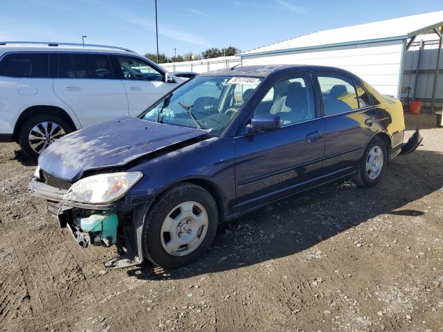 honda civic hybr 2005 jhmes95665s005571