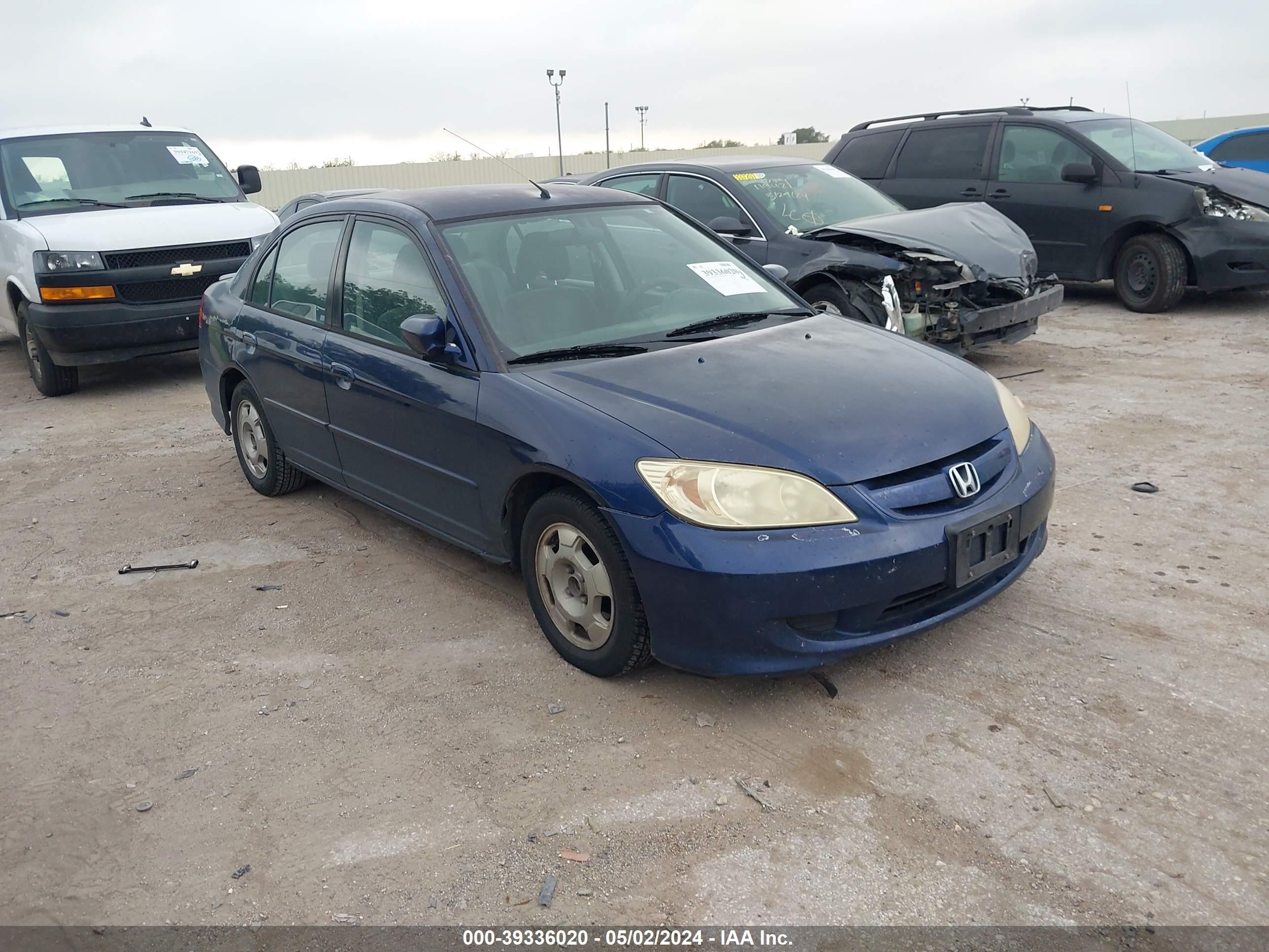 honda civic 2005 jhmes95675s021200