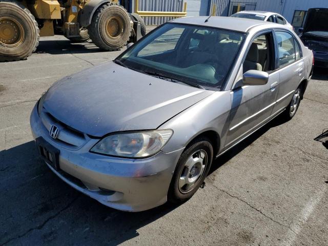 honda civic hybr 2004 jhmes956x4s002929