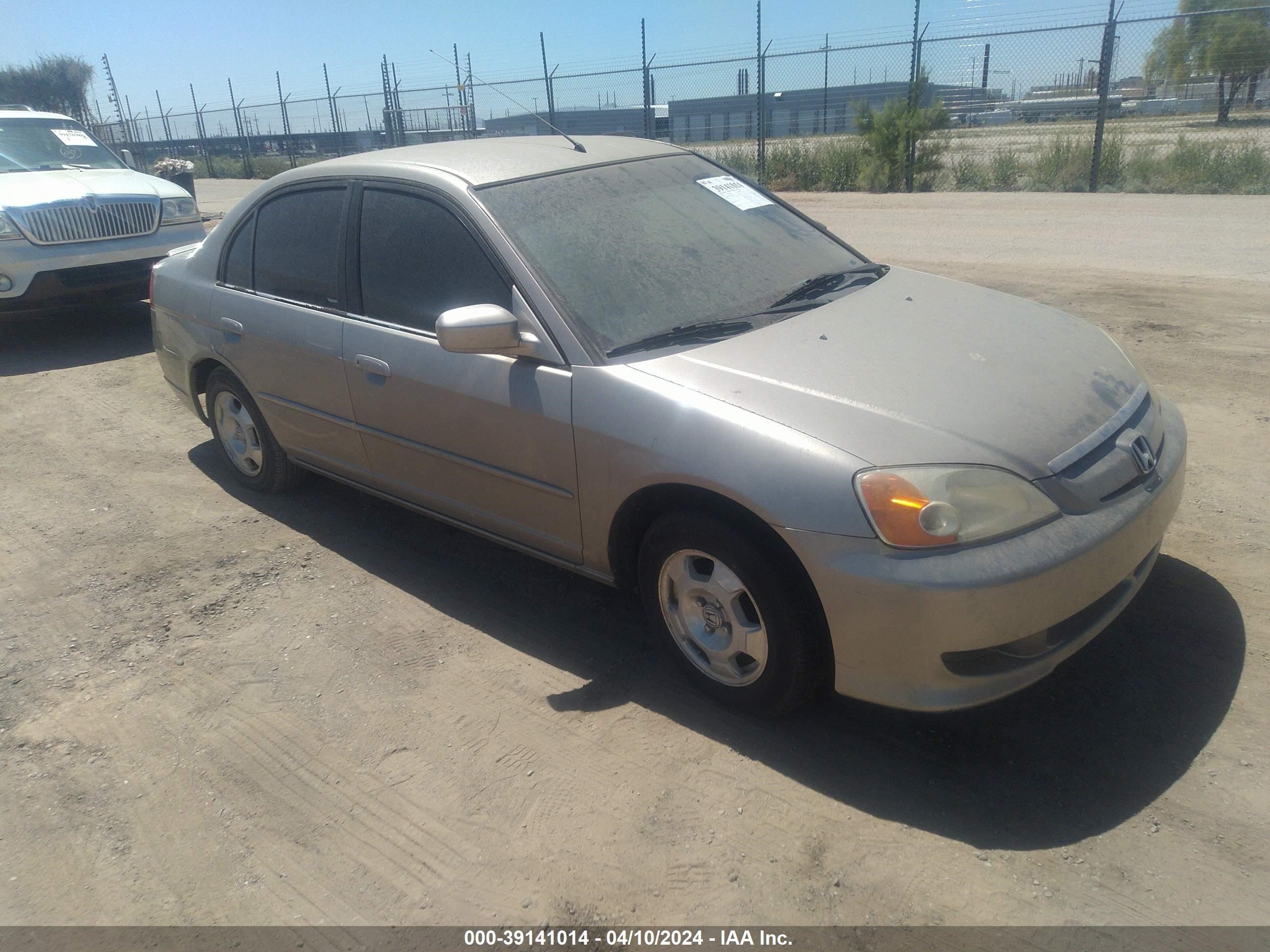 honda civic 2003 jhmes96613s028607