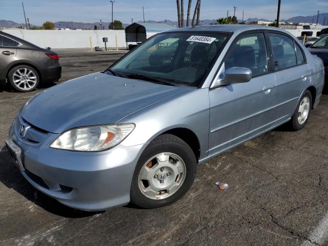 honda civic hybr 2004 jhmes96614s011565