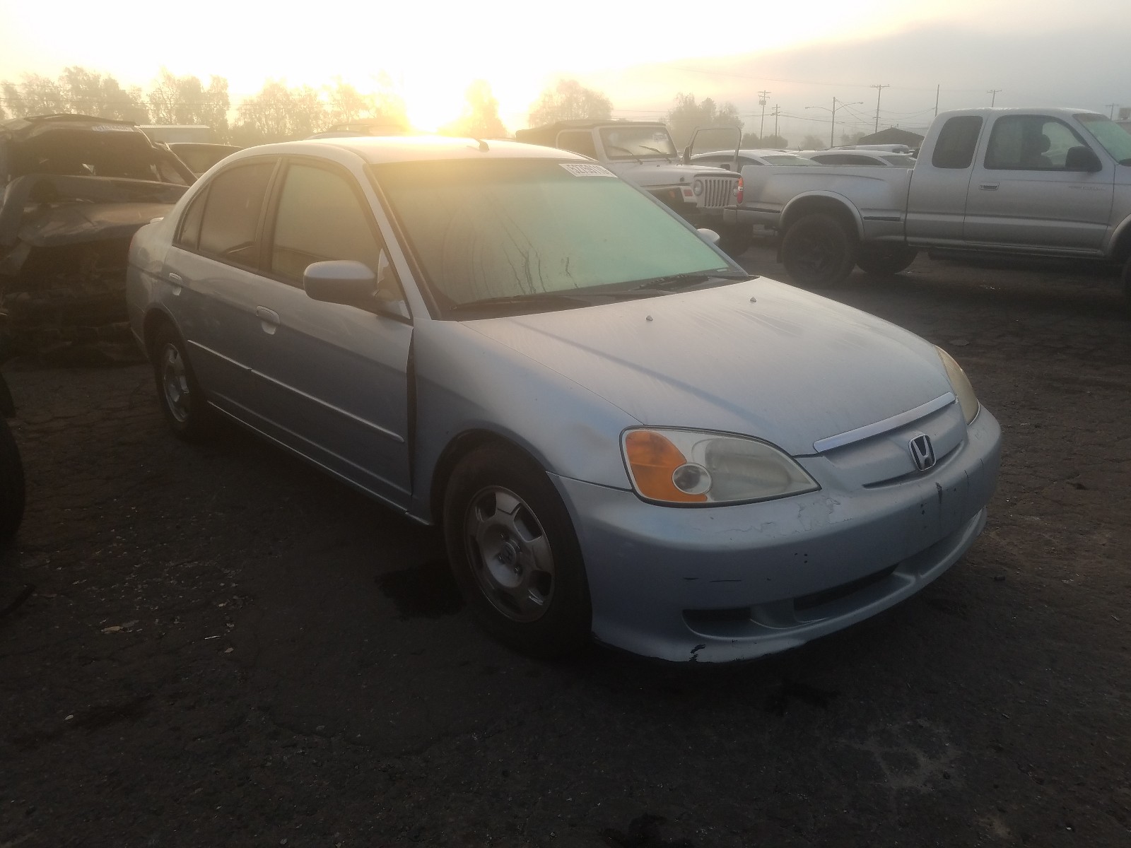 honda civic hybr 2003 jhmes96623s015915