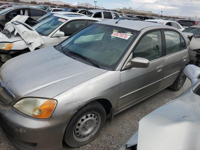 honda civic hybr 2003 jhmes96633s029242