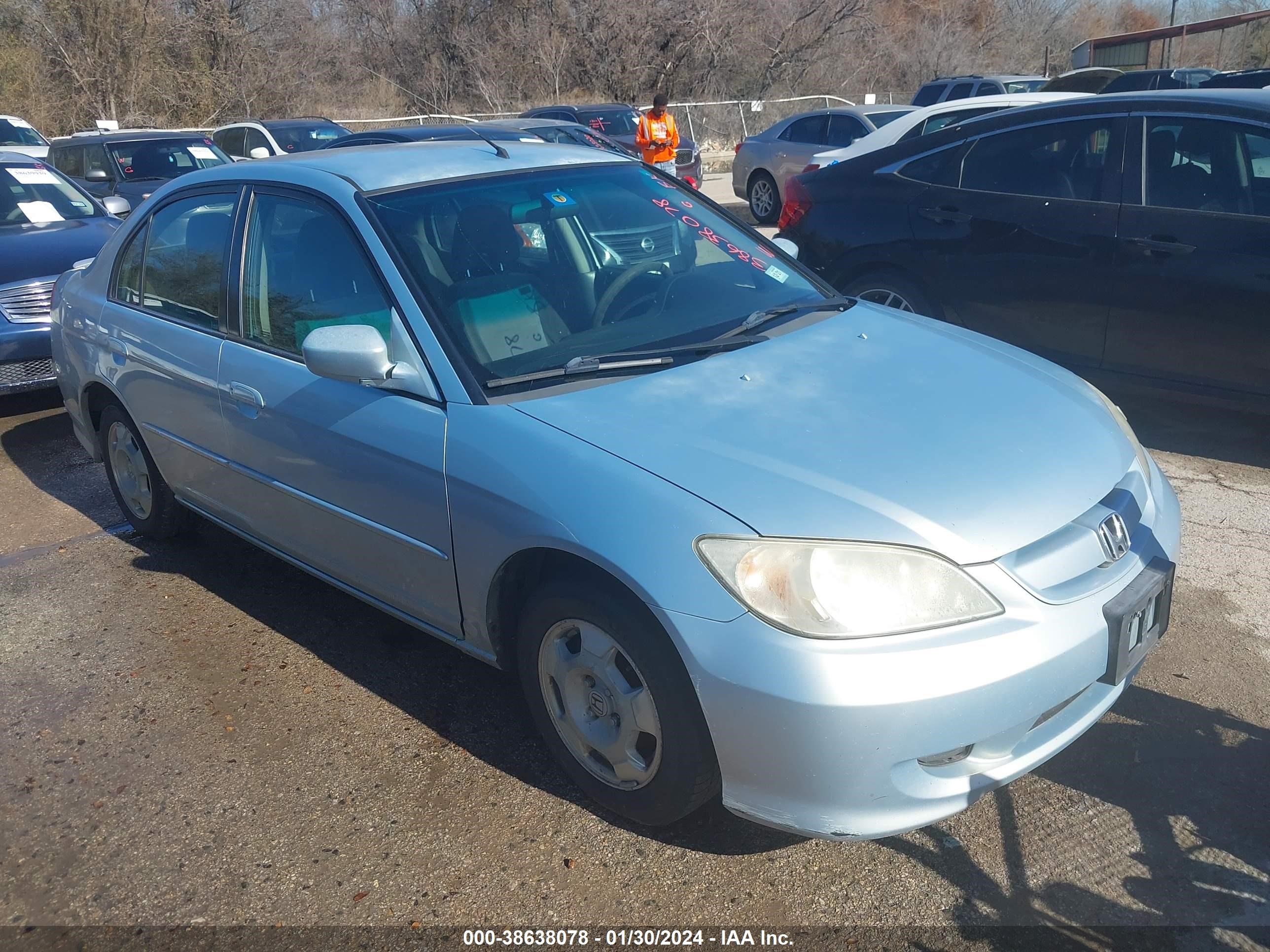 honda civic 2005 jhmes96635s014727