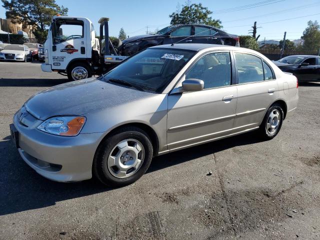 honda civic hybr 2003 jhmes96643s016645