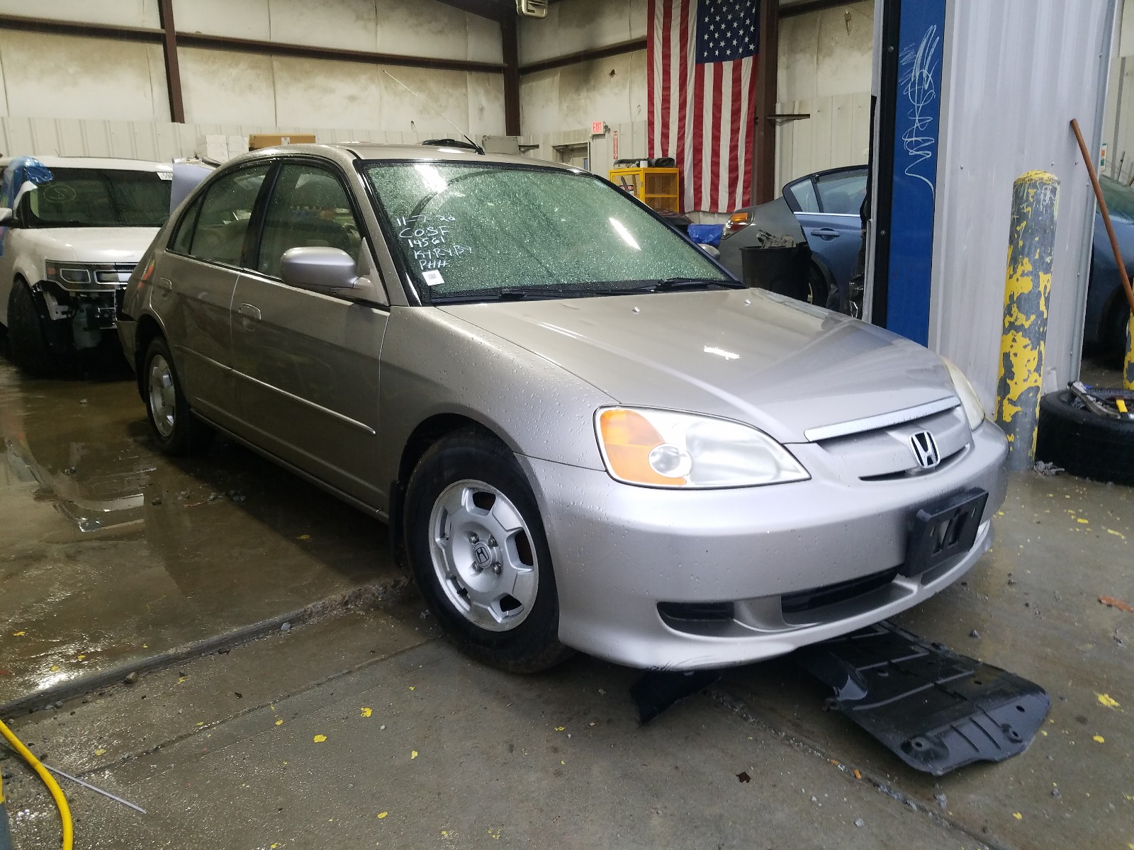 honda civic hybr 2003 jhmes96643s027791