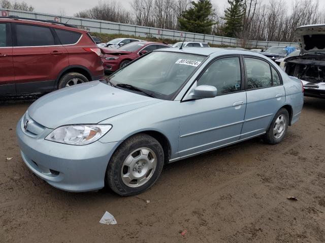 honda civic hybr 2004 jhmes96654s001735