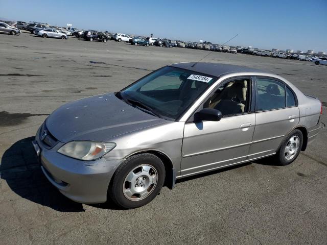 honda civic hybr 2004 jhmes96654s014565