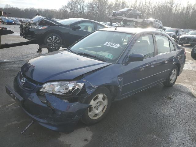 honda civic hybr 2005 jhmes96655s006922