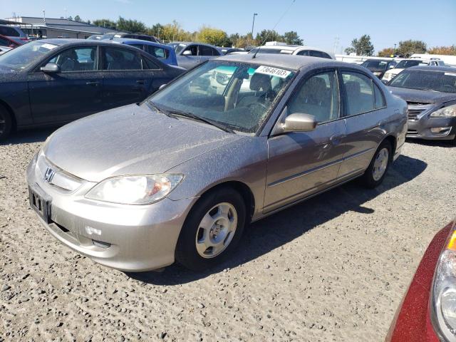 honda civic 2005 jhmes96665s010137