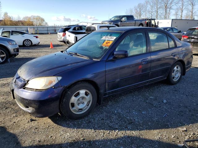 honda civic hybr 2005 jhmes96665s026712