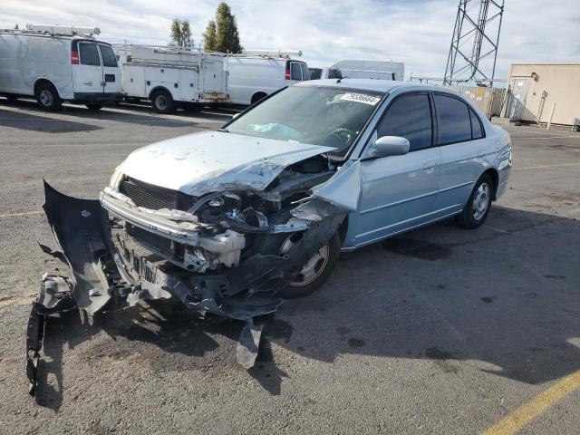 honda civic hybr 2005 jhmes96675s009966