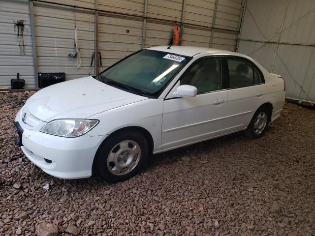 honda civic hybr 2005 jhmes96685s001990