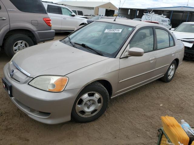 honda civic hybr 2003 jhmes96693s009030