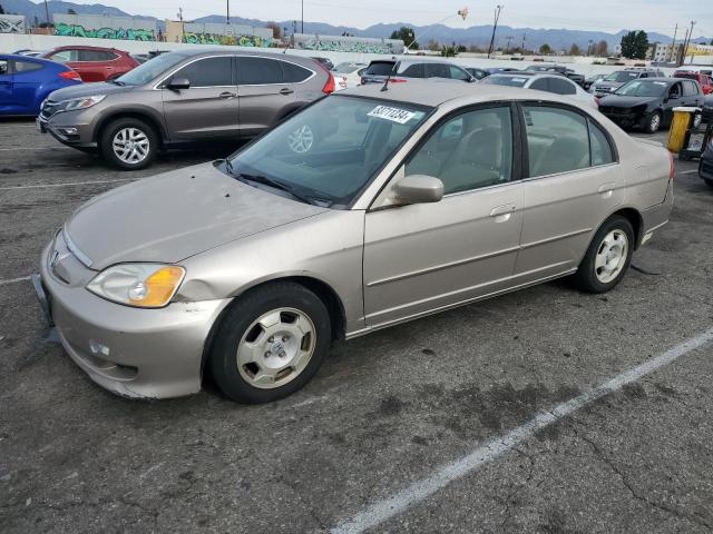 honda civic hybr 2003 jhmes966x3s012258