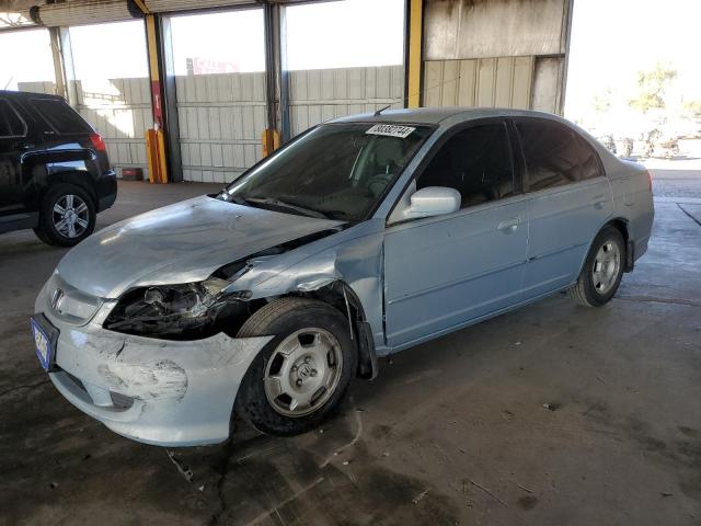 honda civic hybr 2004 jhmes966x4s015131