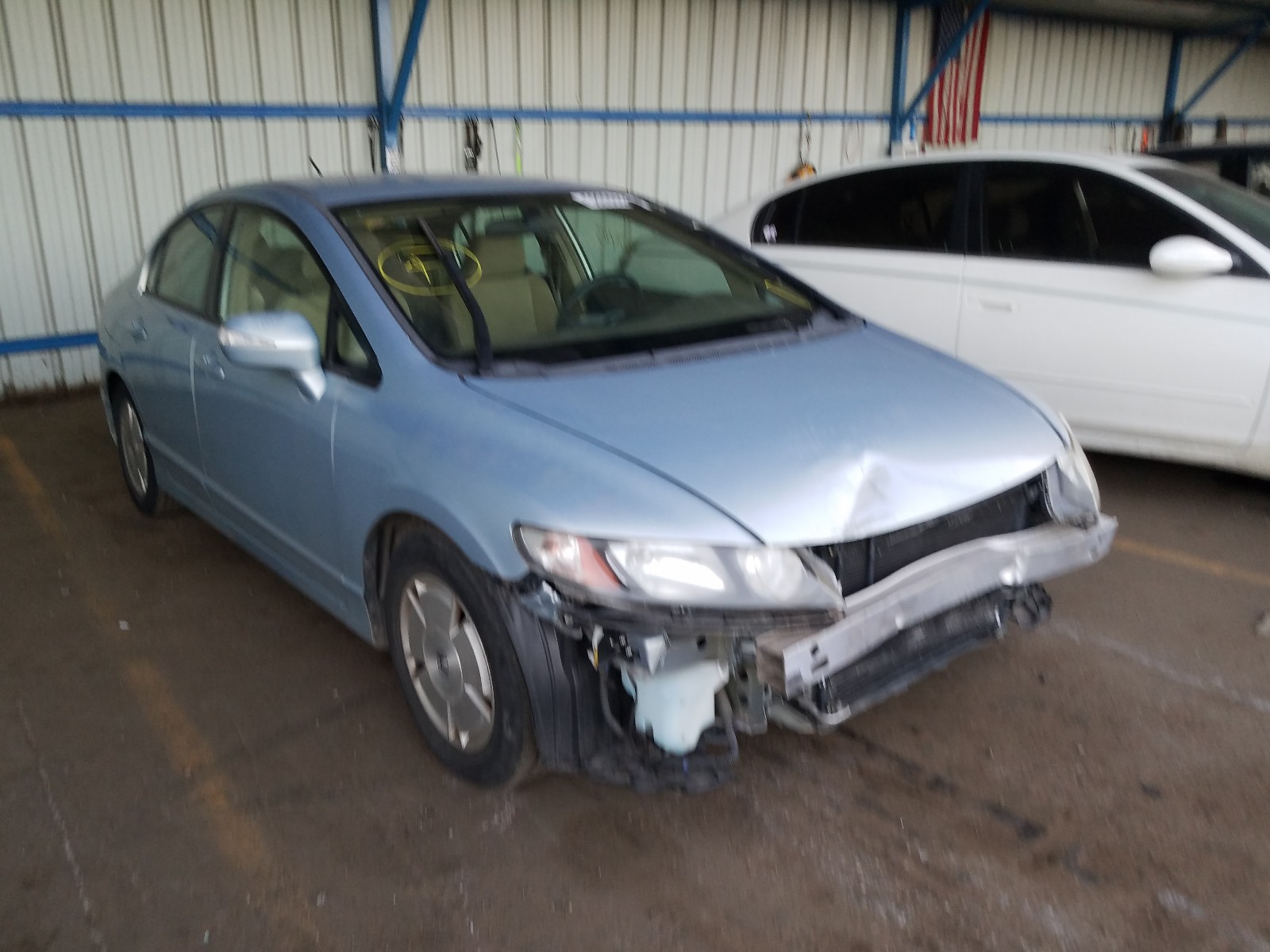 honda civic hybr 2006 jhmfa36206s027163