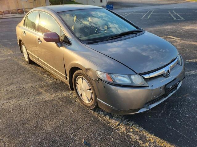 honda civic hybr 2007 jhmfa36207s016536