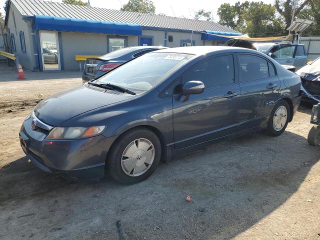 honda civic hybr 2007 jhmfa36207s024233