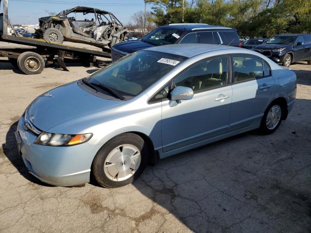 honda civic hybr 2007 jhmfa36207s030646