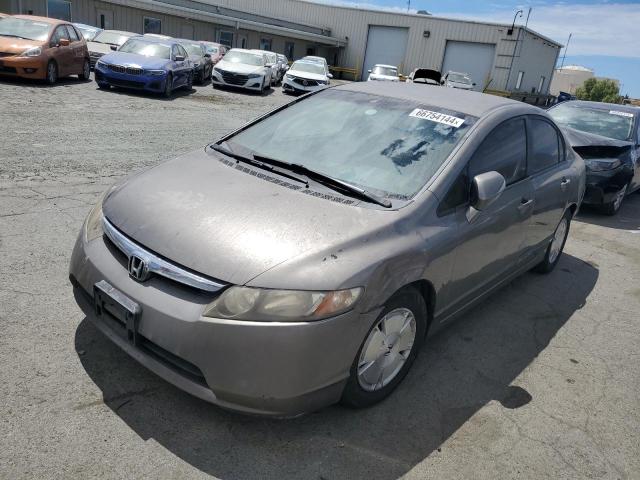 honda civic hybr 2008 jhmfa36208s008793