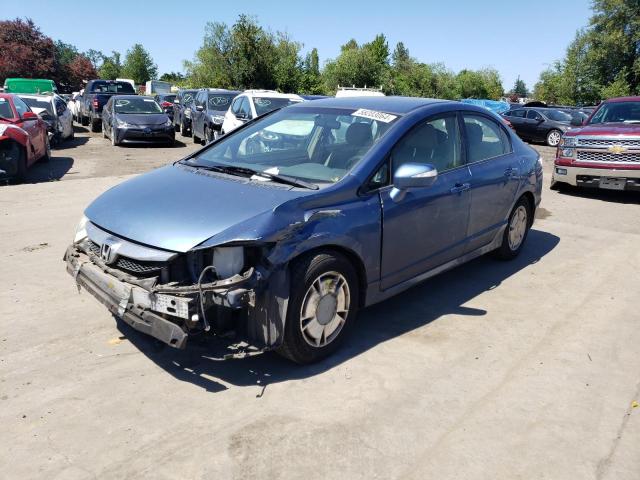 honda civic hybr 2009 jhmfa36209s001506