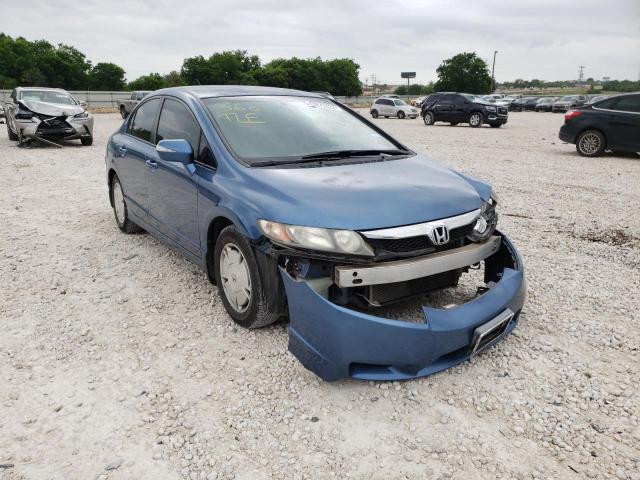 honda civic hybr 2009 jhmfa36209s009346