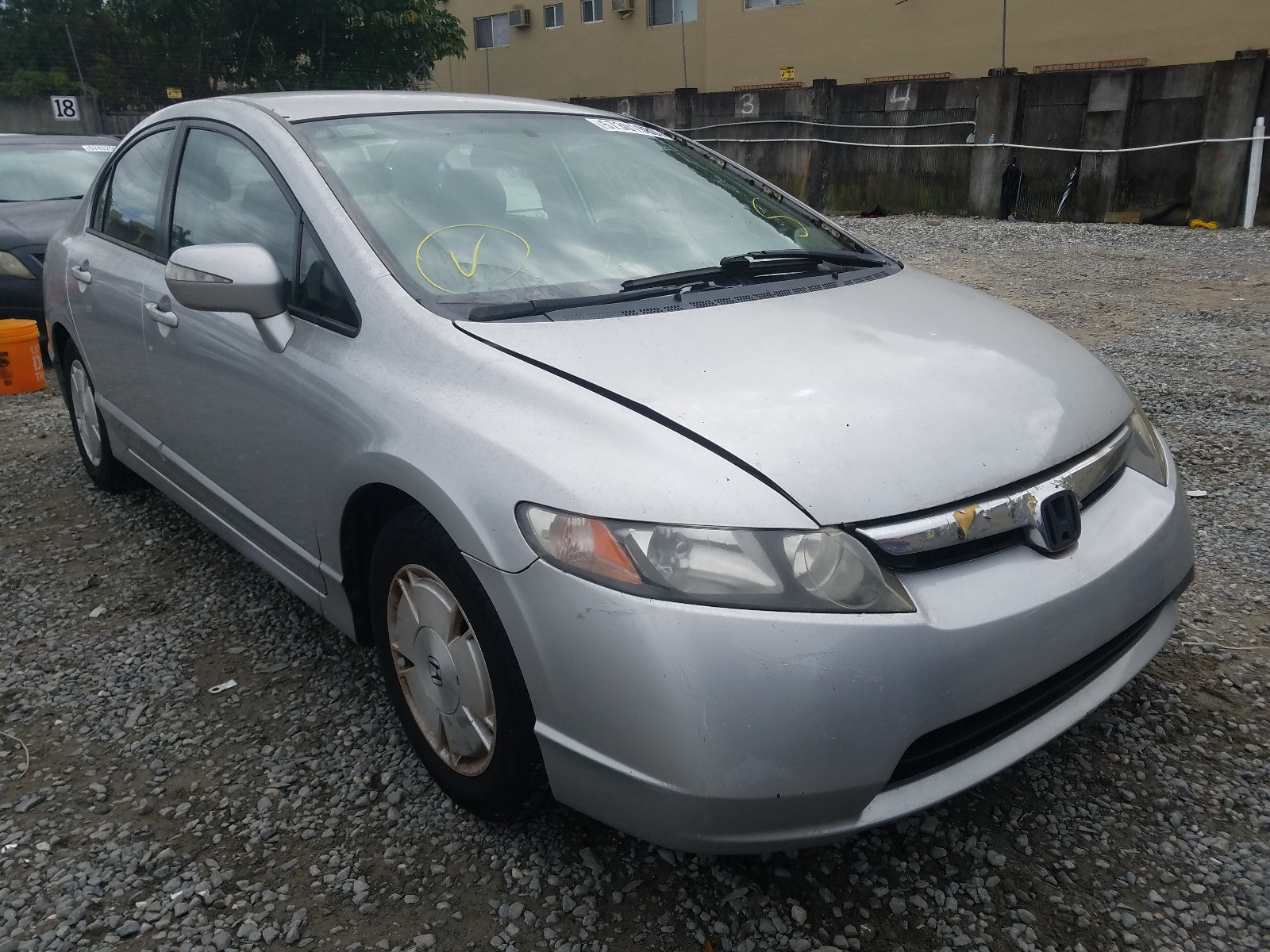 honda civic hybr 2006 jhmfa36216s010887