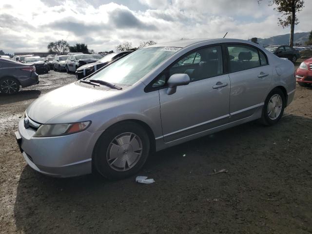 honda civic hybr 2007 jhmfa36217s028825