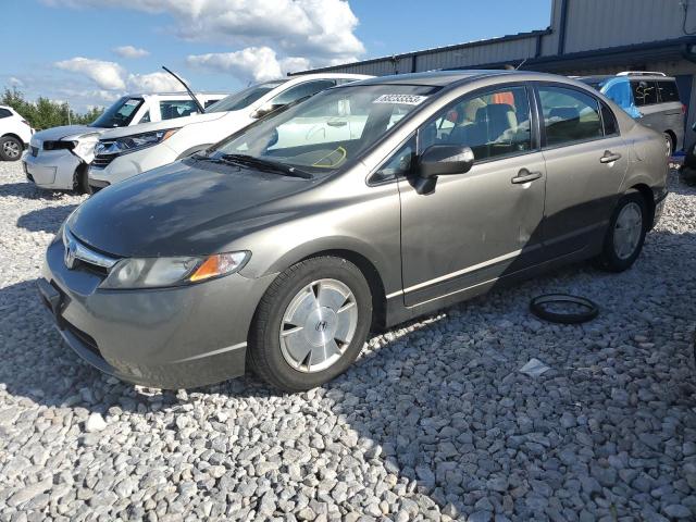 honda civic hybr 2008 jhmfa36238s008822